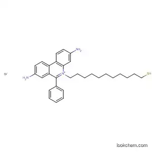 Molecular Structure of 880170-44-5 (Phenanthridinium, 3,8-diamino-5-(11-mercaptoundecyl)-6-phenyl-,
bromide)