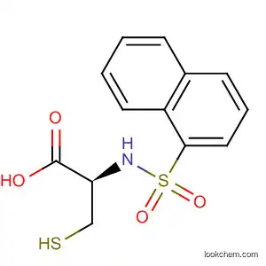 Molecular Structure of 881015-72-1 (L-Cysteine, N-(1-naphthalenylsulfonyl)-)