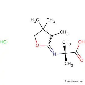 Molecular Structure of 881019-97-2 (Alanine, N-(dihydro-3,4,4-trimethyl-2(3H)-furanylidene)-2-methyl-,
hydrochloride)
