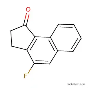 Molecular Structure of 881190-83-6 (1H-Benz[e]inden-1-one, 4-fluoro-2,3-dihydro-)