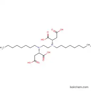 Molecular Structure of 887768-90-3 (L-Aspartic acid, N,N'-1,2-ethanediylbis[N-octyl-)