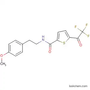 2-Thiophenecarboxamide,
N-[2-(4-methoxyphenyl)ethyl]-5-(2,2,2-trifluoroacetyl)-