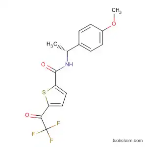 2-Thiophenecarboxamide,
N-[(1R)-1-(4-methoxyphenyl)ethyl]-5-(2,2,2-trifluoroacetyl)-