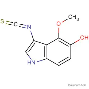 1H-Indol-5-ol, 3-isothiocyanato-4-methoxy-