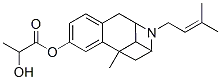 Molecular Structure of 17146-95-1 (lactic acid, compound with (2α,6α,11R*)-1,2,3,4,5,6-hexahydro-6,11-dimethyl-3-(3-methylbut-2-enyl)-2,6-methano-3-benzocin-8-ol (1:1))