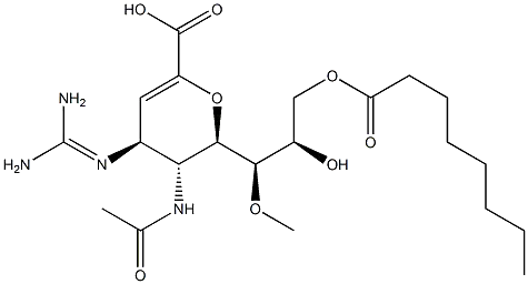 Molecular Structure of 203120-46-1 (laninamivir octanoate)