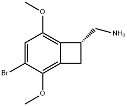 1-[(7R)-3-bromo-2,5-dimethoxybicyclo4.2.0octa-1,3,5-trien-7-yl]methanamine(912440-88-1)