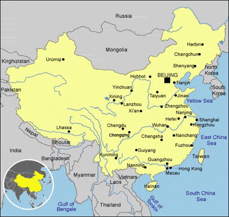 China Mainland Select country region