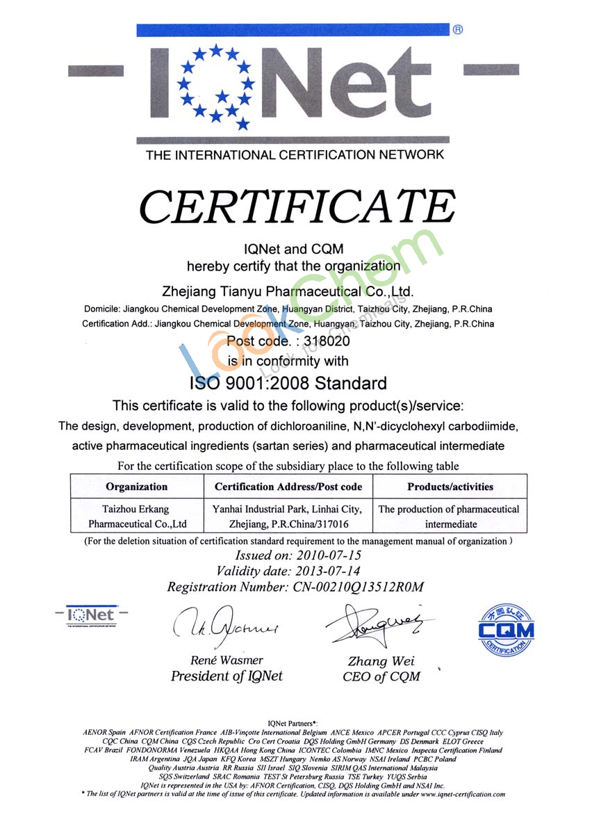 ISO CERTIFICATE 9001-2008