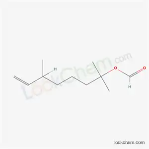 Molecular Structure of 25279-09-8 (2,6-dimethyloct-7-en-2-yl formate)