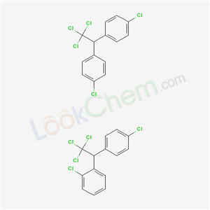 1-chloro-4-[2,2,2-trichloro-1-(2-chlorophenyl)ethyl]benzene;1-chloro-4-[2,2,2-trichloro-1-(4-chlorophenyl)ethyl]benzene