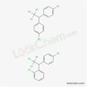 Molecular Structure of 8017-34-3 (Technical chlorophenothane)