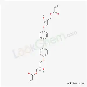 Molecular Structure of 33041-41-7 ([2-hydroxy-3-[4-[2-[4-(2-hydroxy-3-prop-2-enoyloxy-propoxy)phenyl]propan-2-yl]phenoxy]propyl] prop-2-enoate)