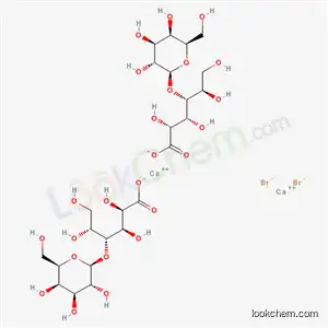 Molecular Structure of 33659-28-8 (calcium bis(4-O-(beta-D-galactosyl)-]Dgluconate) - calcium bromide (1:1))