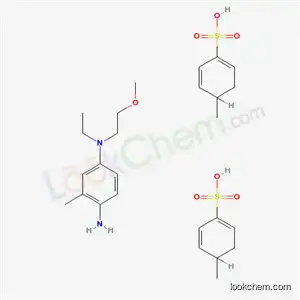 4-(Ethyl(2-methoxyethyl)ammonio)-o-toluidinium di(toluene-4-sulphonate)