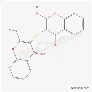 Molecular Structure of 1821-13-2 (2-hydroxy-3-(2-hydroxy-4-oxo-chromen-3-yl)sulfanyl-chromen-4-one)