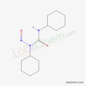 Molecular Structure of 18664-26-1 (1,3-Dicyclohexyl-1-nitrosourea)