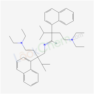 1-Naphthalenepropylamine, gamma,gamma-nitrilodimethylenebis(N,N-diethyl-gamma-isopropyl- cas  33318-61-5