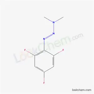 Molecular Structure of 82136-27-4 (1-(2,4,6-Trifluorophenyl)-3,3-dimethyltriazene)