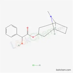 8-Methyl-8-azabicyclo[3.2.1]octan-3-yl 2-hydroxy-2-phenylacetate hydrochloride