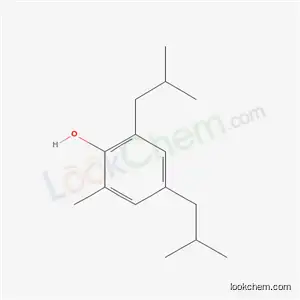 Molecular Structure of 66027-98-3 (Bis(2-methylpropyl)-o-cresol)