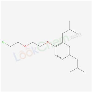 Benzene, (2-(2-chloroethoxy)ethoxy)bis(2-methylpropyl)-