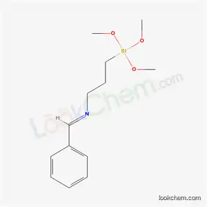 Molecular Structure of 67674-55-9 (N-benzylidene-3-(trimethoxysilyl)propylamine)