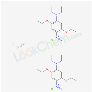 4-diethylamino-2,5-diethoxy-benzenediazonium; zinc(+2) cation; tetrachloride
