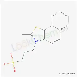 Molecular Structure of 827314-00-1 (3-(2-methylnaphtho[2,1-d][1,3]thiazol-3-ium-3-yl)propane-1-sulfonate)