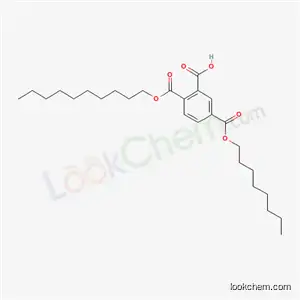 Molecular Structure of 67989-23-5 (Tri(N-octyl-N-decyl) trimellitate)