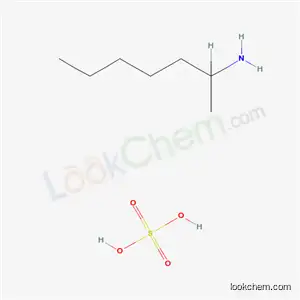 Molecular Structure of 3595-14-0 ((1-methylhexyl)ammonium sulphate)