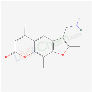 3-(Aminomethyl)-2,5,9-trimethyl-7H-furo[3,2-g]chromen-7-one cas  62442-61-9