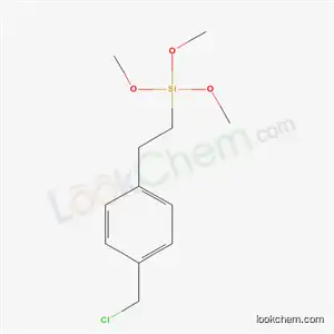 Molecular Structure of 68128-25-6 (((CHLOROMETHYL)PHENYLETHYL)TRIMETHOXYSILANE)