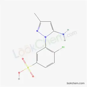 3-(5-Amino-3-methyl-1H-pyrazol-1-yl)-4-chlorobenzenesulphonic acid