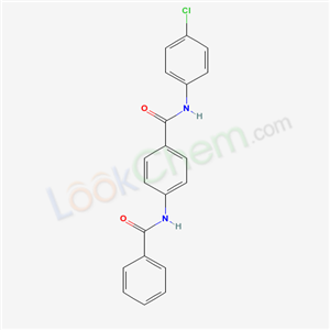 Benzamide, 4-(benzoylamino)-N-(4-chlorophenyl)-