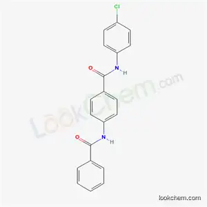 Molecular Structure of 5128-53-0 (4-(benzoylamino)-N-(4-chlorophenyl)benzamide)