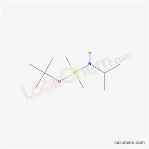 Molecular Structure of 68310-81-6 (1-(1,1-dimethylethoxy)-1,1-dimethyl-N-(1-methylethyl)silylamine)