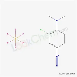 Molecular Structure of 68400-43-1 (3-chloro-4-(dimethylamino)benzenediazonium hexafluorophosphate)