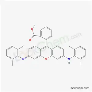 Molecular Structure of 6359-25-7 (9-(2-carboxylatophenyl)-3,6-bis[(2,6-dimethylphenyl)amino]xanthylium)