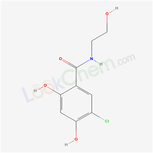 Benzamide, 5-chloro-2,4-dihydroxy-N-(2-hydroxyethyl)-