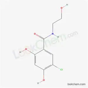 Benzamide, 5-chloro-2,4-dihydroxy-N-(2-hydroxyethyl)-
