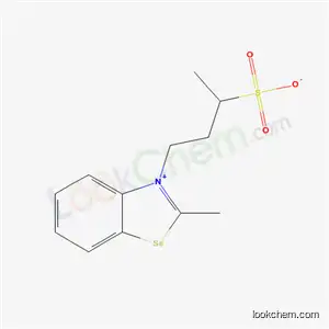 Molecular Structure of 63149-25-7 (2-methyl-3-(3-sulphonatobutyl)benzoselenazolium)