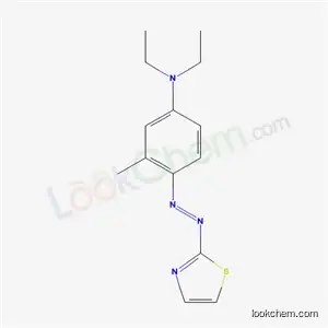 Molecular Structure of 70693-63-9 (N,N-Diethyl-3-methyl-4-[(2-thiazolyl)azo]benzenamine)