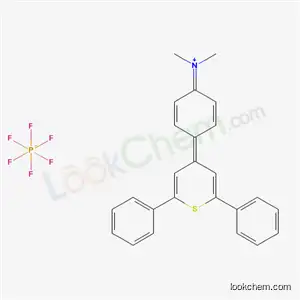 Molecular Structure of 33034-18-3 (4-(p-dimethylaminophenyl)-2,6-diphenylthiopyrylium hexafluorophosphate)
