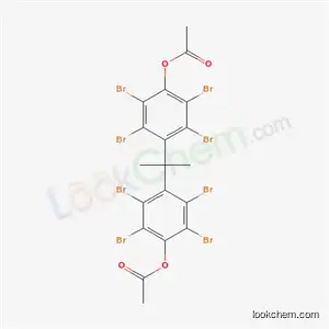 Molecular Structure of 34372-18-4 (propane-2,2-diylbis-2,3,5,6-tetrabromobenzene-4,1-diyl diacetate)