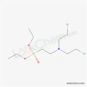 Molecular Structure of 5781-91-9 (diethyl {2-[bis(2-chloroethyl)amino]ethyl}phosphonate)
