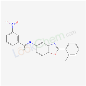 N-[2-(2-methylphenyl)benzooxazol-5-yl]-1-(3-nitrophenyl)methanimine