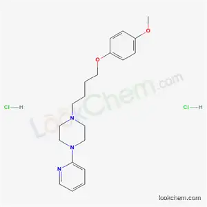 Molecular Structure of 1836-43-7 (1-[4-(4-methoxyphenoxy)butyl]-4-(pyridin-2-yl)piperazine dihydrochloride)