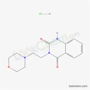 Molecular Structure of 1910-58-3 (3-[2-(morpholin-4-yl)ethyl]quinazoline-2,4(1H,3H)-dione hydrochloride (1:1))