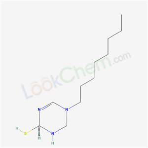Tetrahydro-5-octyl-1,3,5-triazine-2-thiol